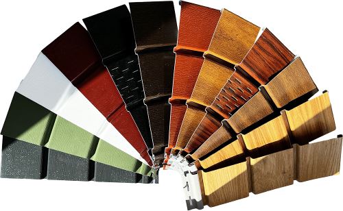 Barvni vzorec LARGE za PVC strešne stropnike BRYZA