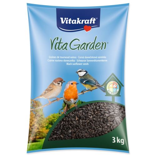 Hrana VITAKRAFT Vita Garden Sunflower Black 3 kg
