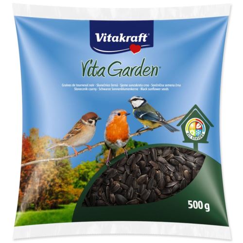 Hrana VITAKRAFT Vita Garden Sunflower Black 500 g