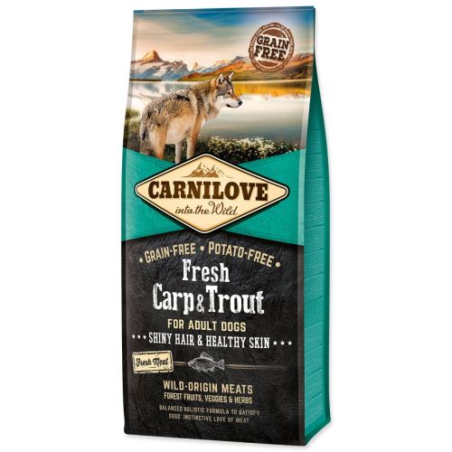 Hrana Carnilove Dog Fresh Carp & Trout 12kg