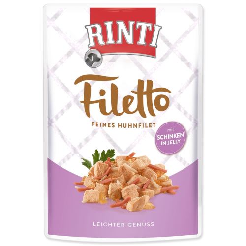 Kapsula RINTI Filetto piščanec + šunka v želeju 100 g