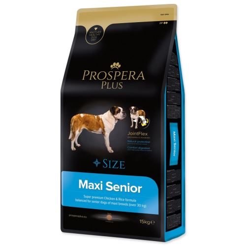 Prospera Plus Maxi Senior piščanec z rižem 15kg