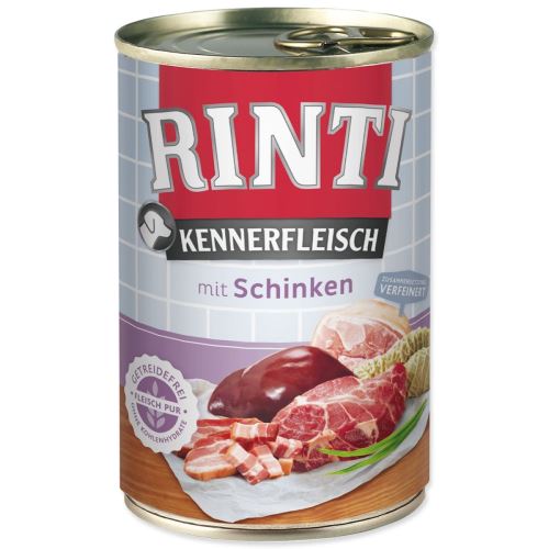 Šunka RINTI Kennerfleisch v konzervi 400 g