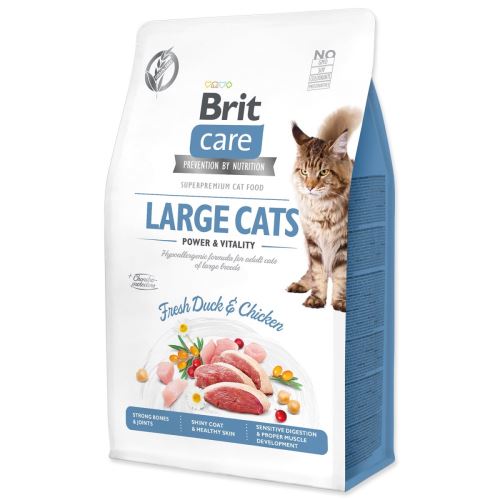 BRIT Care Cat Grain-Free za velike mačke Power & Vitality 0,4 kg