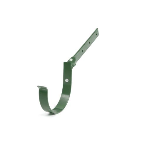 BRYZA Kovinski kavelj za žlebove Ø 75 mm, zelene barve RAL 6020
