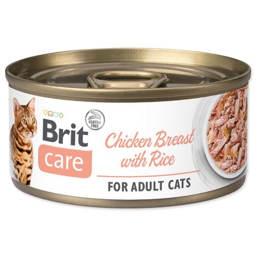 BRIT Care Cat piščančje prsi z rižem 70 g