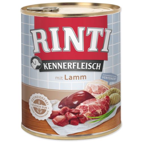 Jagnječje meso v konzervi RINTI Kennerfleisch 800 g