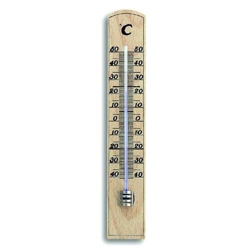 Sobni termometer lesen 20cm bukev