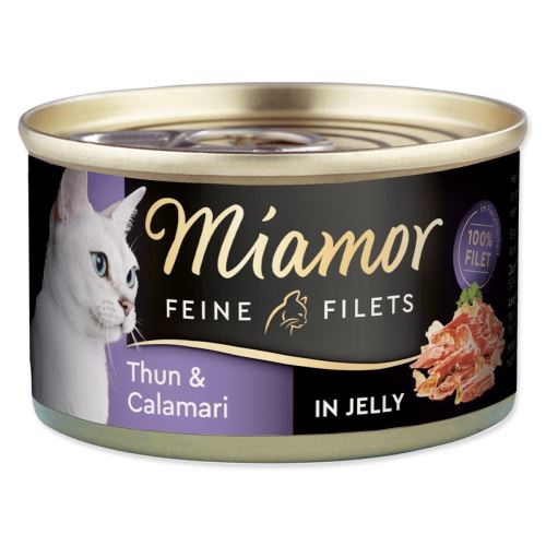 MIAMOR Feine Filets tuna v konzervi + kalamari v želeju 100 g