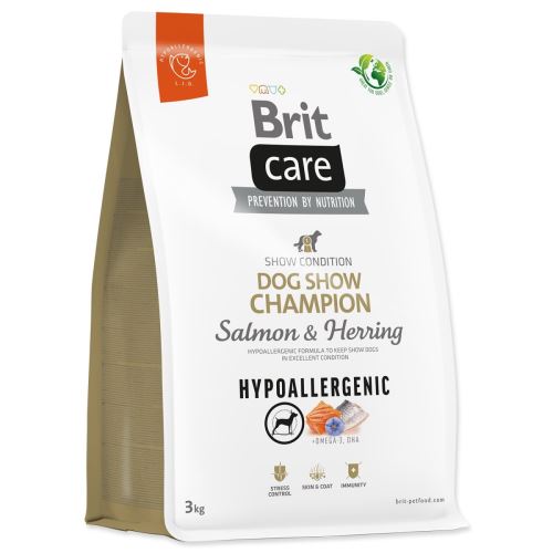BRIT Care Dog Hypoallergenic Razstavni prvak za pse 3 kg
