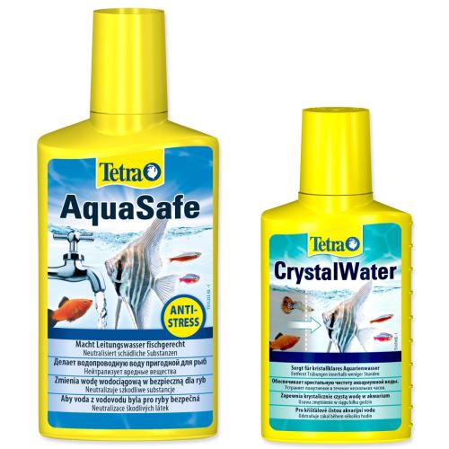 Tetra Aqua Safe 250ml + Tetra Crystal Water 100ml brezplačno