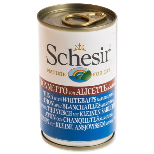 SCHESIR Cat tuna + sled v konzervi 140 g