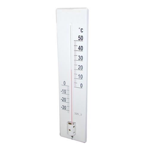 Zunanji termometer K41 kovinski beli