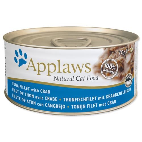 Applaws Cat v konzervi s tunino in rakovico 70g