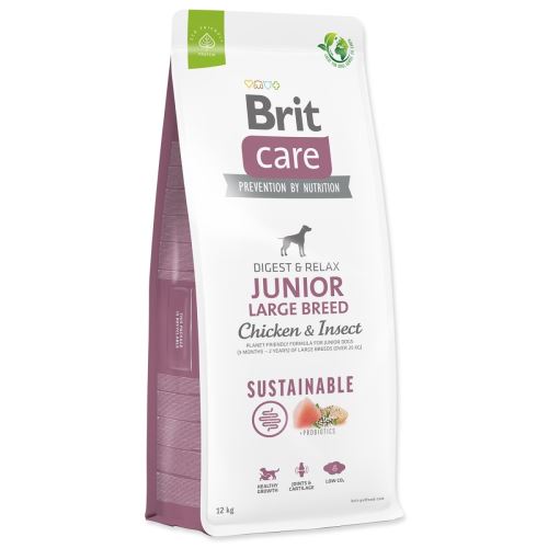 BRIT Care Dog Sustainable Junior velike pasme 12 kg