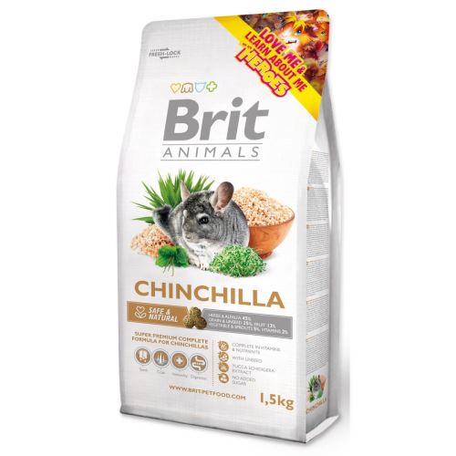Hrana Brit Animals Complete Chinchilla 1,5kg