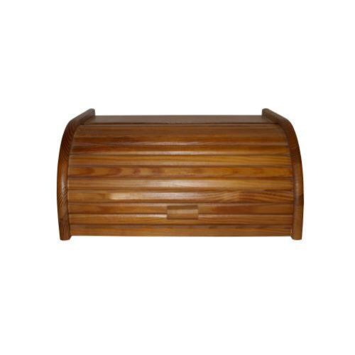 Škatla za kruh 39x28x18cm lesena svetlo oreh