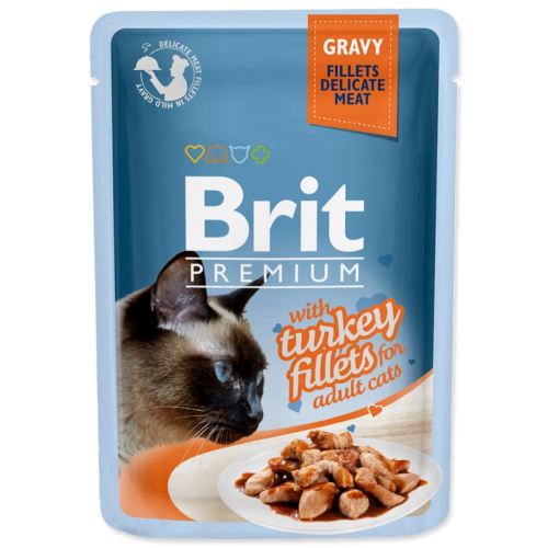 BRIT Premium Cat Delicate Fillets in Gravy s puranom 85 g