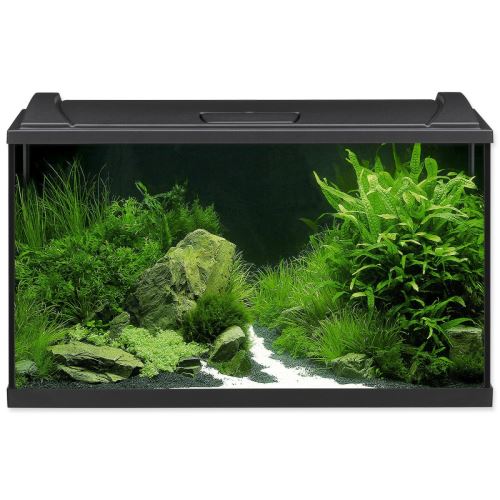 Aquapro LED akvarijski set črn 126 l