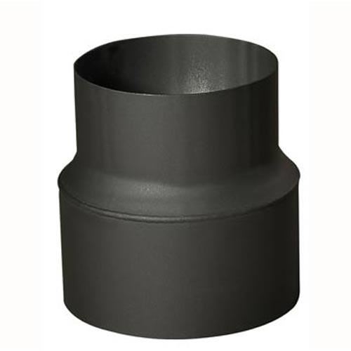 Cevni reduktor 150/130 mm (dolžina 160 mm), črn