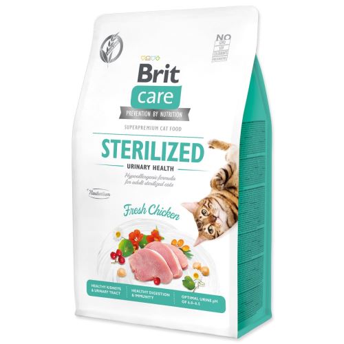 BRIT Care Cat brez žit Sterilizirano zdravje sečil 0,4 kg