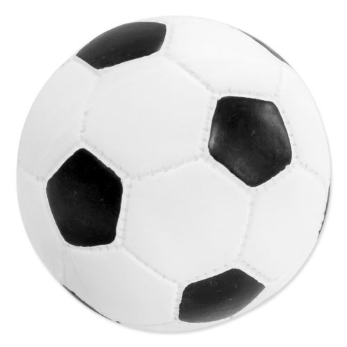 Igrača DOG FANTASY Lateks nogometna žoga z zvokom 7,5 cm 1 kos