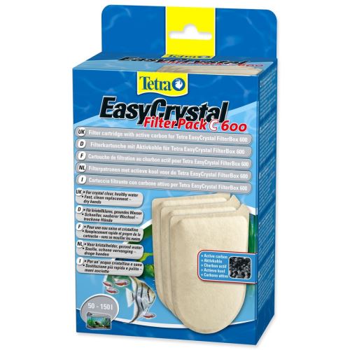 Kartuša z aktivnim ogljem EasyCrystal 600 3 kosi