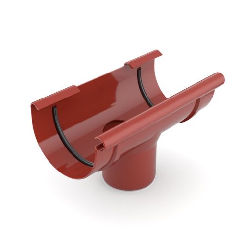 BRYZA Plastični kotliček Ø 100/63 mm, rdeča barva RAL 3011
