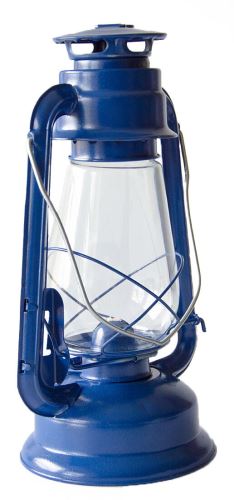 Bencinska svetilka 30cm MODRA