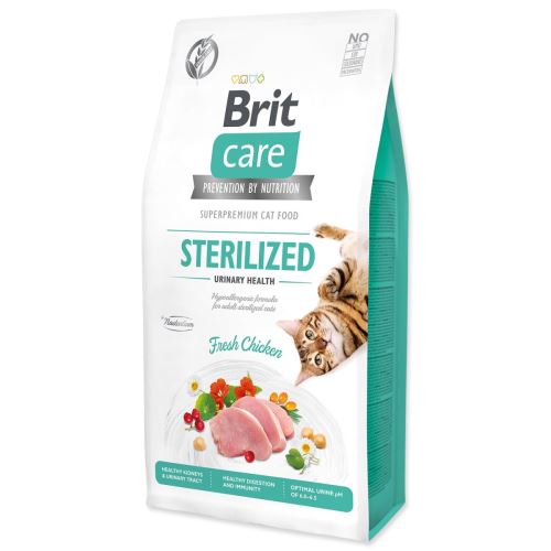 BRIT Care Cat Grain-Free Sterilizirano zdravje sečil 7 kg
