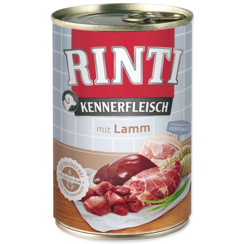 Jagenjček v konzervi RINTI Kennerfleisch 400 g