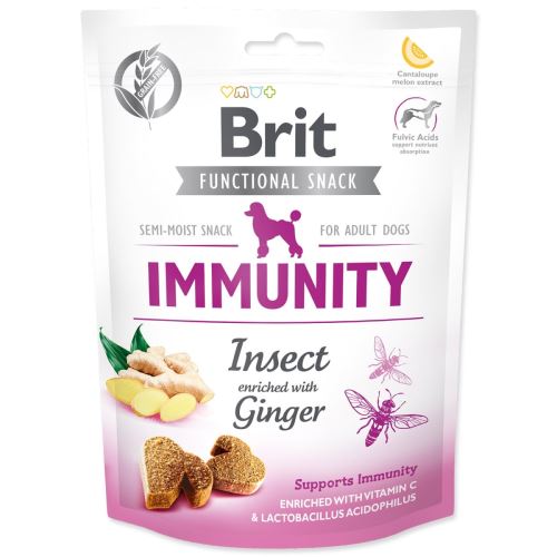 BRIT Care Funkcionalni prigrizek za pse Immunity Insect 150 g
