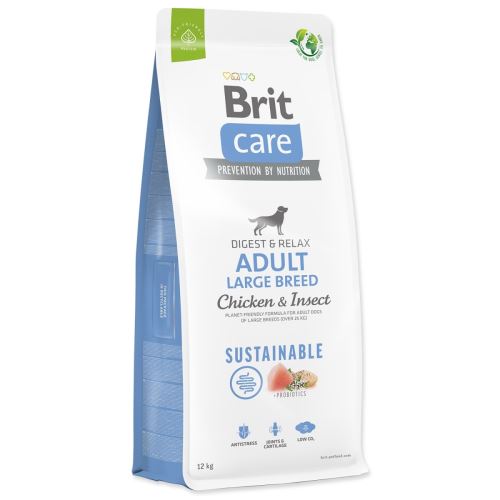 Brit Care Dog Sustainable Adult Large Breed Chicken & Insect 12kg