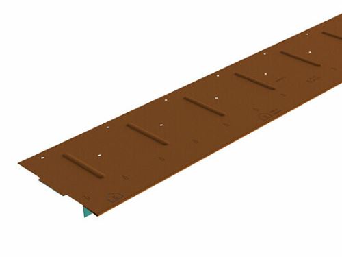 Podporni trak PREFA za pregibne šablone, skodle, plošče fx.12 in r.16, 1800 x 158 mm