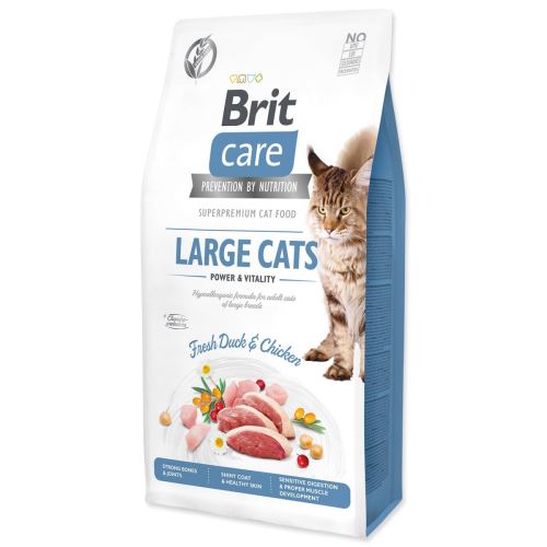 BRIT Care Cat Grain-Free za velike mačke Power & Vitality 7 kg
