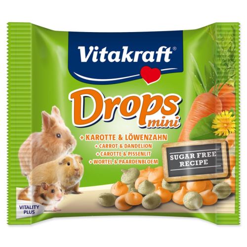 Kapljice VITAKRAFT Happy Karotte Rabbit 40 g
