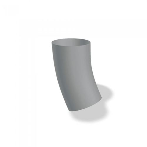 PREFA 40° aluminijasto koleno Ø 100 mm, svetlo sivo P10 RAL 7005