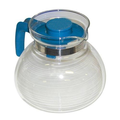 Stekleni čajnik SVATAVA 1,7l pokrov in ročaj iz plastike