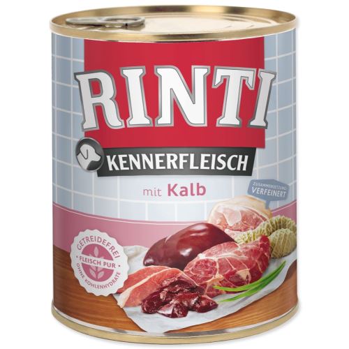 Telečje meso v konzervi RINTI Kennerfleisch 800 g
