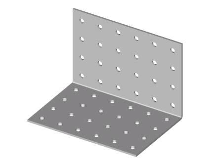 Statični kot 05-01, 60x80x80 ZAR / pakiranje 1 kos