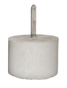 Podporno držalo iz betona/neželeznega jekla, premer 105 mm (žica 6-8 mm)
