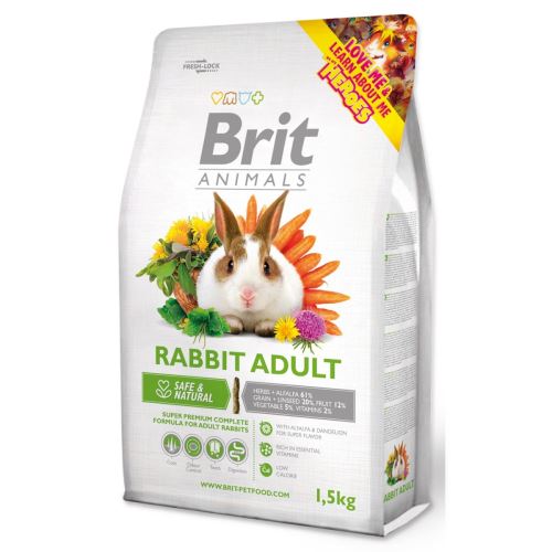 Brit Animals Adult Complete Rabbit 1,5kg